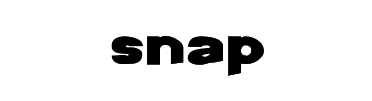Snap  Frei Schriftart Herunterladen