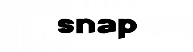 Snap  Fuentes Gratis Descargar