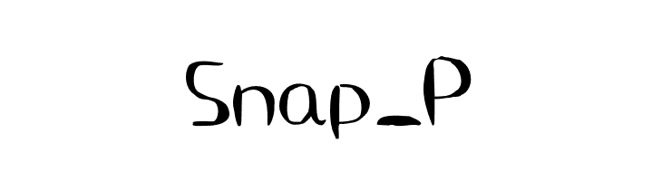 Snap_P Font