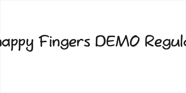 Snappy Fingers DEMO Regular Logo