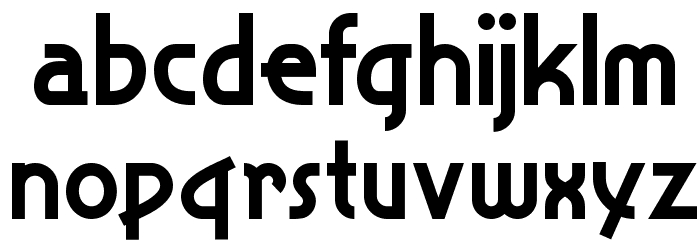 Snappy Service NF Font LOWERCASE