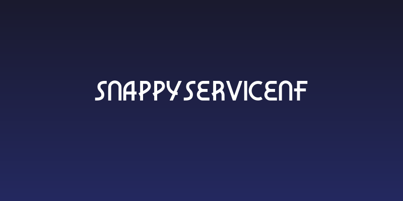 SnappyServiceNF Social Header