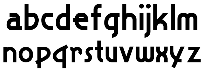 SnappyServiceNF Font LOWERCASE