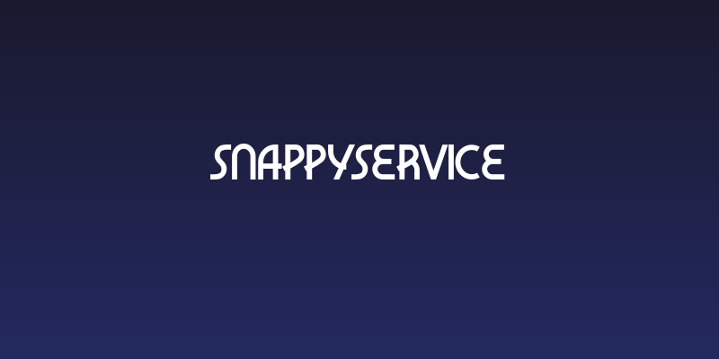 SnappyService Social Header