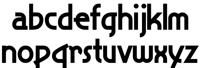 SnappyService Font LOWERCASE