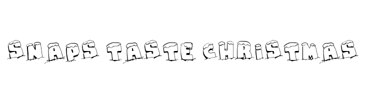 Snaps Taste Christmas  フリーフォントのダウンロード