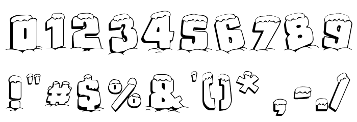 Snaps Taste Christmas Font OTHER CHARS