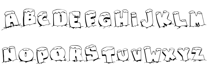 Snaps Taste Christmas Font LOWERCASE