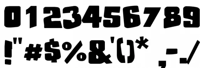 Snaps Taste Font OTHER CHARS