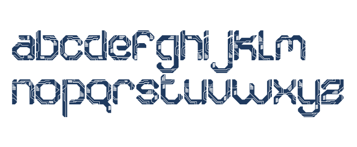 Snapshock Four Lowercase