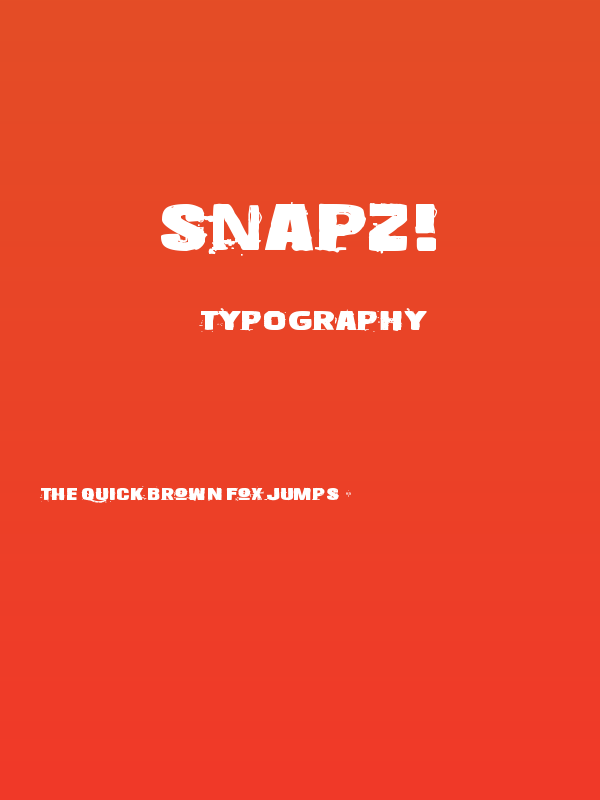 Snapz! Poster