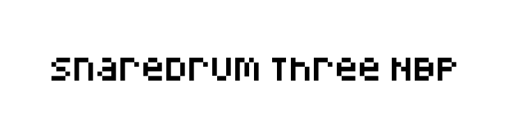 SnareDrum Three NBP  font caratteri gratis