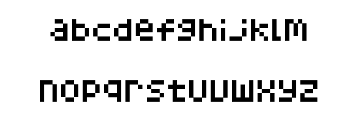 SnareDrum Three NBP Font LOWERCASE