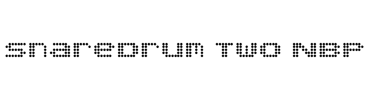 SnareDrum Two NBP Font