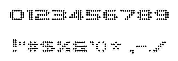 SnareDrum Two NBP Font OTHER CHARS