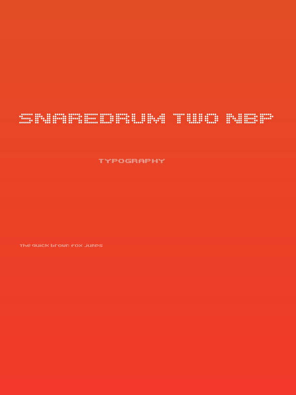 SnareDrum Two NBP Poster