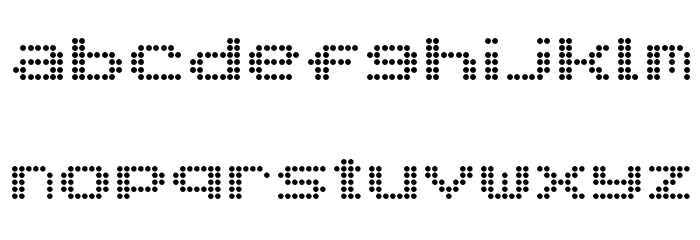 SnareDrum Two NBP Font LOWERCASE