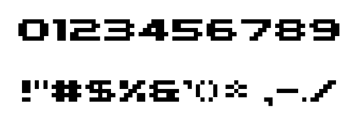SnareDrum Zero NBP Font OTHER CHARS