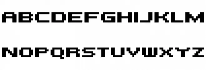 SnareDrum Zero NBP Schriftart Groß