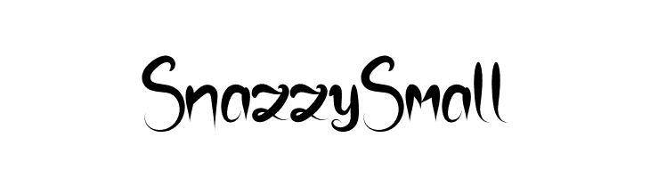 Snazzy Small  Free Fonts Download