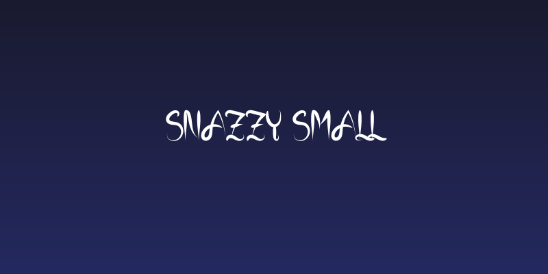 Snazzy Small Social Header