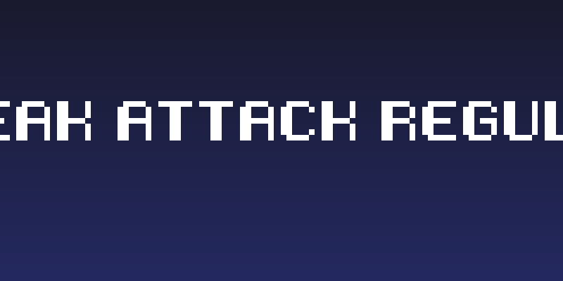 Sneak Attack Regular Social Header