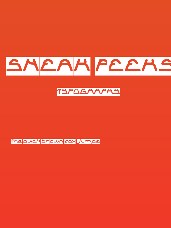 Sneak Peeks-Inverse Poster