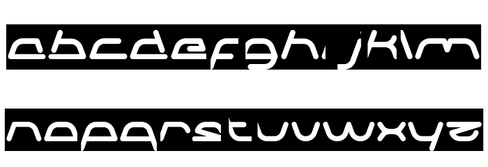 Sneak Peeks-Inverse Font LOWERCASE