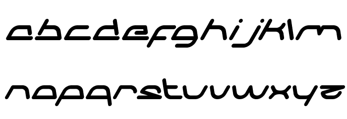 Sneak Peeks Italic Font LOWERCASE