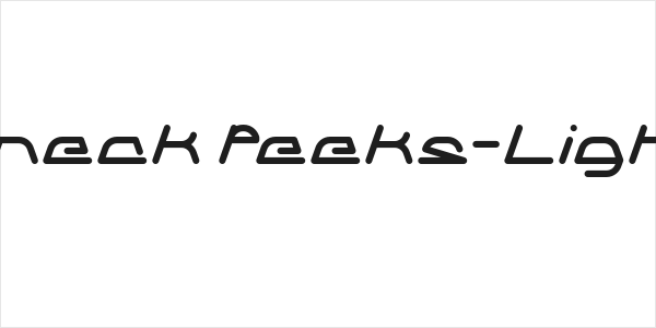 Sneak Peeks-Light Logo
