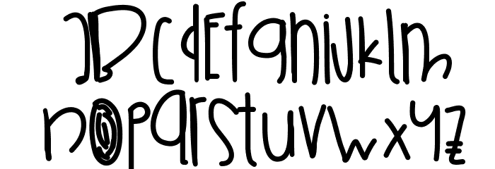 SneakerHunting Font LOWERCASE