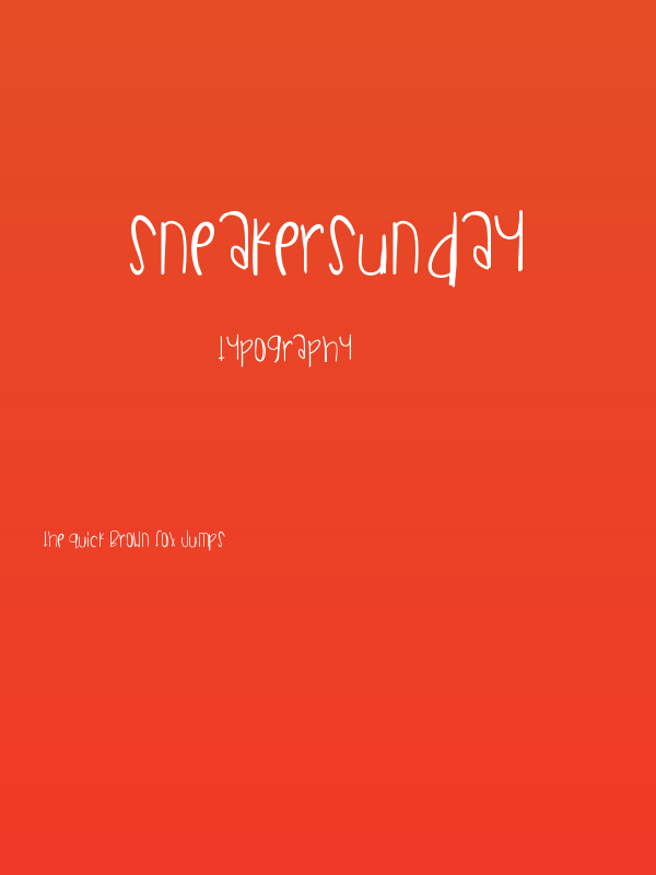 SneakerSunday Poster
