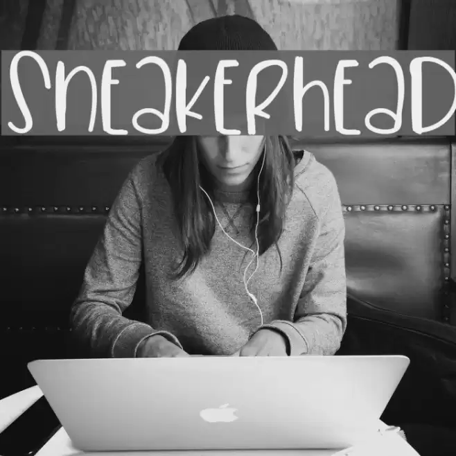 Sneakerhead Font examples