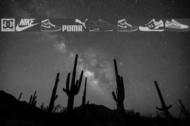 Sneakers Font examples