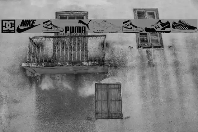 Sneakers Font examples