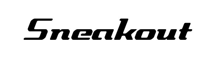 Sneakout  नि: शुल्क फ़ॉन्ट्स डाउनलोड
