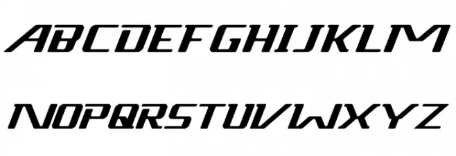 Sneakout Schriftart Groß