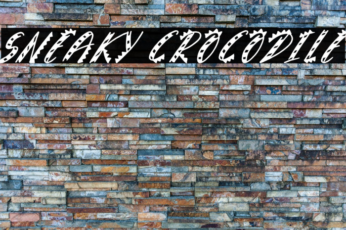 Sneaky Crocodile Example 2