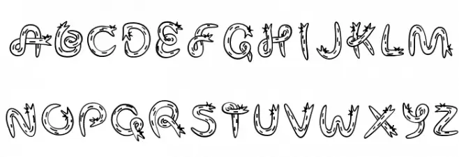 Snek Шрифта ВЕРХНИЙ