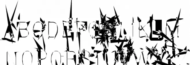 Snetripp Schriftart Groß