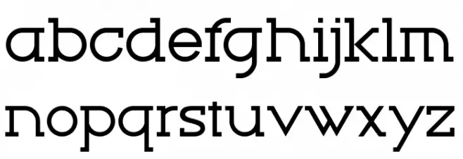 Snevil Font LOWERCASE