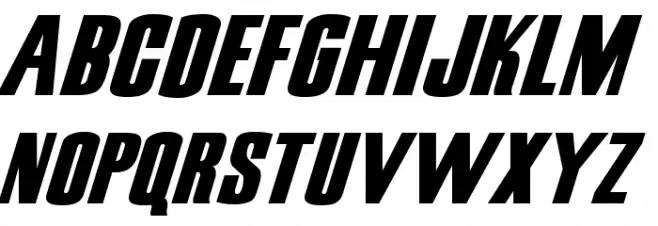 Snickers Normal Font Litere mari