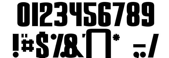 Snickers Straight Normal Font OTHER CHARS