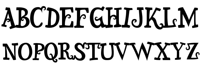 Snidely-Regular Font LOWERCASE