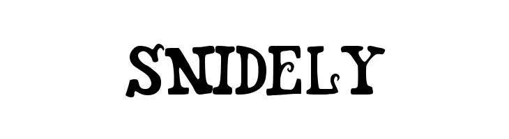 Snidely  Fuentes Gratis Descargar
