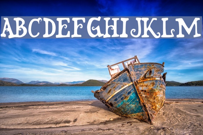 Snidely Font examples