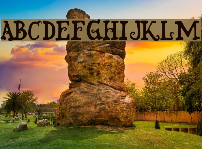 Snidely Font examples