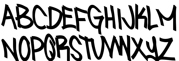 Sniffin Paint Regular Font LOWERCASE