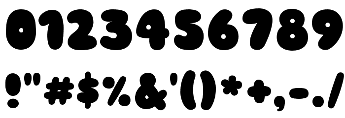 Sniglet ExtraBold Font OTHER CHARS