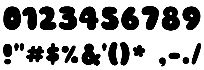 Sniglet-ExtraBold Font OTHER CHARS